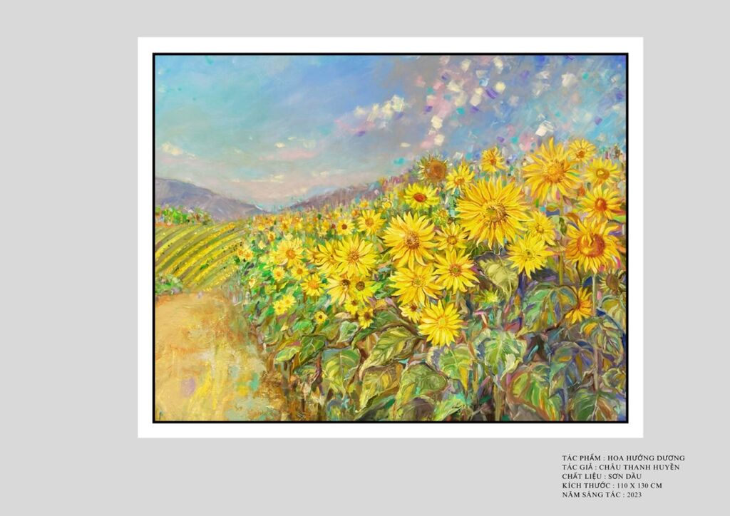Les champs de tournesols signés Thanh Huyền.